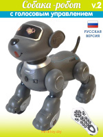 Собака робот c голосовым управлением и радиоуправлением, BG1536