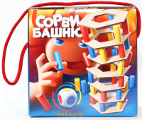 Настольная игра для всей семьи - Сорви башню (цветная), Десятое королевство 02986ДК