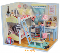 Интерьерный конструктор Румбокс - комната девчонок, HOBBY DAY D014