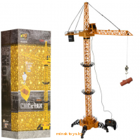 Башенный кран Стройка - игрушка на дистанционном управлении, Cheetah Toys 8054E - Minsktoys.by Башенный кран Стройка - игрушка на дистанционном управлении, Cheetah Toys 8054E - Minsktoys.by