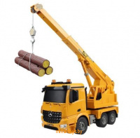 Автокран на пульте управления Mercedes-Benz Antos Crane, 1:20, Double Eagle E526-003 - Minsktoys.by Автокран на пульте управления Mercedes-Benz Antos Crane, 1:20, Double Eagle E526-003 - Minsktoys.by