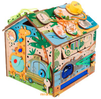 Бизиборд для малышей с подсветкой - Сафари, 2624.02