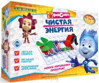 Конструктор электронный - Чистая энергия, ЗНАТОК Фиксики, ZP-70827