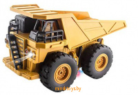 Карьерный самосвал, грузовик на радиоуправлении со светом, HT069DT - Minsktoys.by Карьерный самосвал, грузовик на радиоуправлении со светом, HT069DT - Minsktoys.by