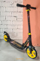 Самокат двухколёсный городской - URBAN 200, 2 амортизатора, Delanit LKS-078 - Minsktoys.by