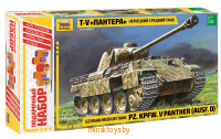 Немецкий средний танк Т-V "Пантера", подарочный набор, Звезда 3678ПН