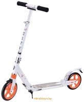 Самокат Urban Scooter City Sport с двумя амортизаторами (Белый) - Minsktoys.by