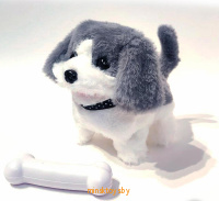 Интерактивная игрушка - Хаски веселый щенок Plush Pet, MC-1008 - Minsktoys.by