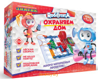 Конструктор электронный - Охраняем Дом, ЗНАТОК Роботята, ZP-70036 - Minsktoys.by