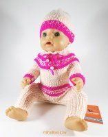 Одежда для куклы Baby Born - Розовая нежность Krispy Handmade розовая - Minsktoys.by Одежда для куклы Baby Born - Розовая нежность Krispy Handmade розовая - Minsktoys.by
