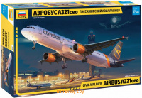 Пассажирский авиалайнер Аэробус А321сео - модель сборная, Звезда 7040з