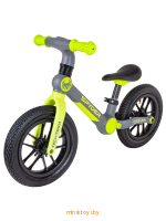 Беговел с надувными колёсами Spyder серый, Tech Team 072061 - Minsktoys.by