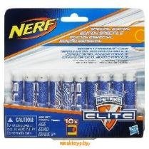 Патроны для бластеров 'Nerf Elite' 10 деко-стрел B5571