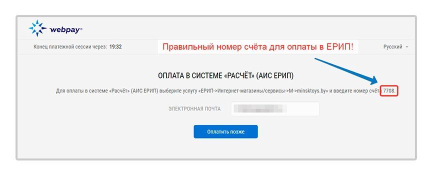 Переход в систему WabPay