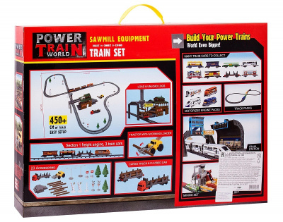 Железная дорога с погрузчиком - Power Train, арт. 2083 - интернет-магазин игрушек Minsktoys.by Железная дорога с погрузчиком - Power Train, арт. 2083 - интернет-магазин игрушек Minsktoys.by