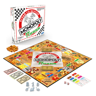 Настольная игра Настольная игра - Монополия Пицца, Hasbro E5798 - интернет-магазин Minsktoys.by Настольная игра - Монополия Пицца, Hasbro E5798 - интернет-магазин игрушек Minsktoys.by