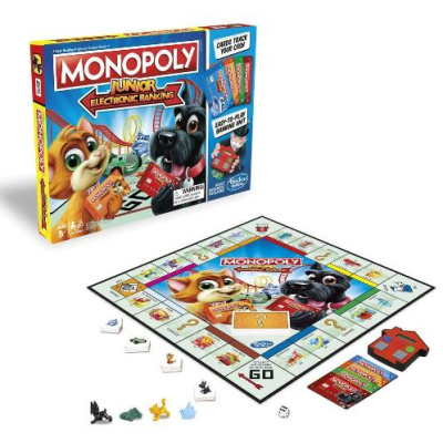 Настольная игра Настольная игра - Монополия Junior с картами, Hasbro, E1842 - интернет-магазин Minsktoys.by Настольная игра - Монополия Junior с картами, Hasbro, E1842 - интернет-магазин игрушек Minsktoys.by
