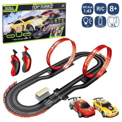 Автотрек с мертвой петлей - Top Turbo, 3 в 1, LVT12109 - интернет-магазин игрушек Minsktoys.by Автотрек с мертвой петлей - Top Turbo, 3 в 1, LVT12109 - интернет-магазин игрушек Minsktoys.by