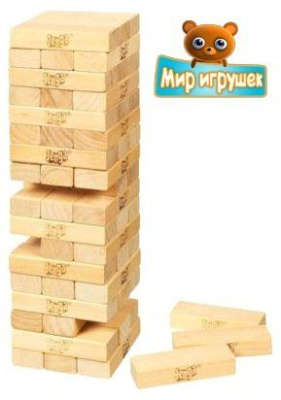 Настольная игра Настольная игра - Дженга, Hasbro A2120 - интернет-магазин Minsktoys.by Настольная игра - Дженга, Hasbro A2120 - интернет-магазин игрушек Minsktoys.by